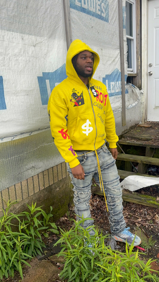 “Lemon juice” zip up