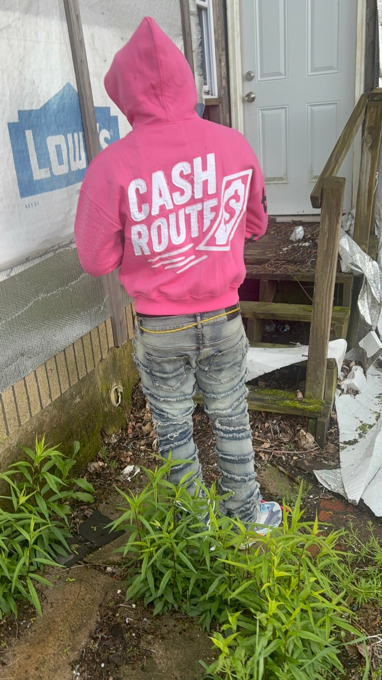 “Pink lemonade” zip up
