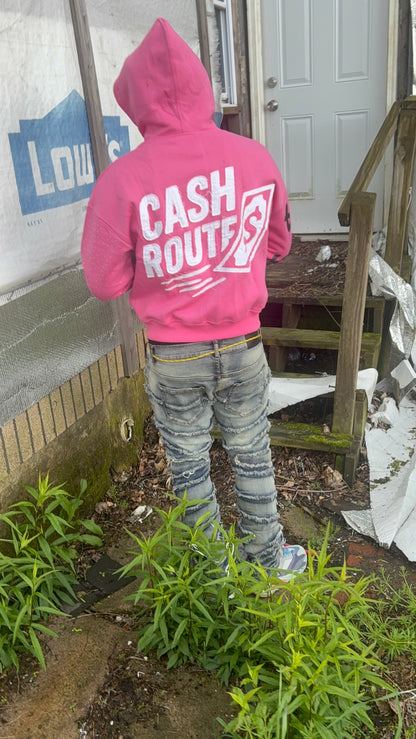 “Pink lemonade” zip up