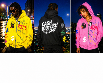 “Pink lemonade” zip up